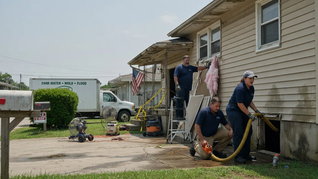 Water Damage Repair in Fairview, NC near me